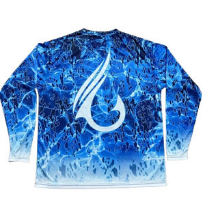 เสื้อตกปลาผู้ชาย โพลีเอสเตอร์ 100% แห้งเร็ว ป้องกันรังสียูวี รุ่นคัสตอม 2026 แขนยาว - Product Image 3