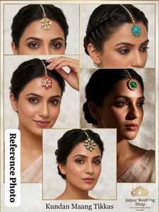 โพลกีสวยงามพร้อมมุกลาตกันมังติกก้าสำหรับผู้หญิง |   ฟอร์อะเฟด จิวเวลรี่ |   รัฐติ๊กกีแห่งราชสถาน |   ของขวัญงานแต่งงาน งานฮัลดี และงานขึ้นบ้านใหม่ - Product Image 6