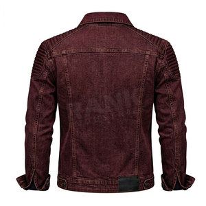 Vestes en jean pour hommes de qualité supérieure fabriquées au Pakistan, design personnalisé, vente en gros, veste d'hiver en jean pour hommes - Product Image 2