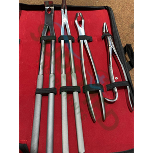 Ensemble d'instruments dentaires équins professionnels, outils dentaires pour chevaux, ensemble d'instruments dentaires vétérinaires pour chevaux, équipement en acier inoxydable - Product Image 5