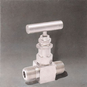 C Way High Quality Adjustable Mini Male Straight <b>Needle</b> <b>Valve</b> Stainless Steel 1/4 In. Normal Temperature 1 Year Warranty for Gas - Product Image 2