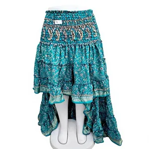 Falda Retro Gótica Victoriana Estilo Imperio con Vendaje Renacentista para Actuaciones en el Medio Oriente, Disfraz de Escenario para Baile de Mujeres, Otoño - Product Image 1