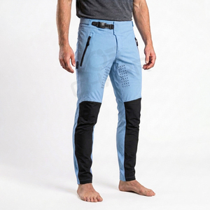 Pantalones de Ciclismo MTB para Hombre, Estampados, de Secado Rápido, Transpirables, Ligeros, para Ciclismo de Montaña, Deportes al Aire Libre, 100% Poliéster - Product Image 1