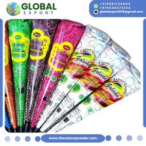 Cônes et tubes de henné blanc très demandés pour tatouages temporaires, application facile, ingrédients à base de plantes, emballage en détail et en gros - Product Image 2