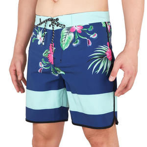 Custom Eco-Friendly Summer Beach <b>Men's</b> Quick Dry Swim <b>Trunks</b> with Drawstring Closure Spandex/Polyester - Product Image 5
