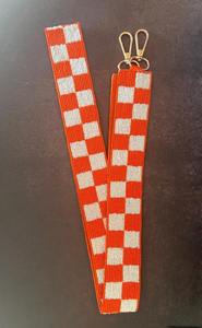 Sangles de sac personnalisées brodées à la main indiennes, ornées de perles, pour le Mardi Gras – Design tendance et magnifique pour sacs transparents – Vente chaude - Product Image 3