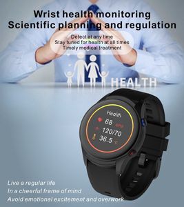 Montre connectée GPS 4G LTE avec carte SIM, suivi GPS SOS, surveillance à distance de la santé des personnes âgées, détection automatique des chutes et suivi des pas - Product Image 3