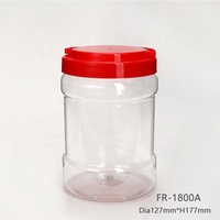 Grand récipient en plastique PET de 2500 ml, bouteille vide de 2,5 litres, récipient de stockage