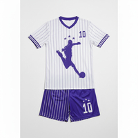 Ensemble de maillots de football nouvelle génération 2026 personnalisé, léger, respirant, séchage rapide, imprimé, grande taille, manches courtes, uniforme d'équipe d'été
