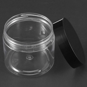 Frascos de Plástico PET Transparente de 6oz con Tapa de Rosca de Boca Ancha para Almacenamiento de Cosméticos y Cuidado de la Piel, Personalizables con Serigrafía para Mascarillas Faciales - Product Image 2
