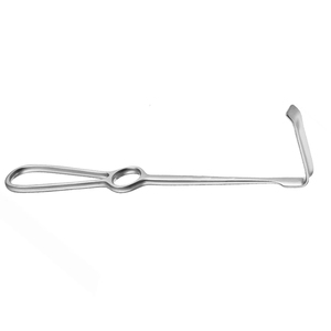 Retractor de tejido blando curvo descendente con hoja cóncava no traumática de 9 pulgadas, instrumento quirúrgico, herramienta médica para cirugía - Product Image 2