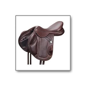 Sillín de caballo de polo de cuero premium de la mejor calidad, árbol de plástico de estilo inglés, proveedor a granel mayorista indio - Product Image 1