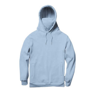 Sweat-shirt à capuche unisexe surdimensionné personnalisé en molleton respirant avec masque intégré pour l'hiver, style streetwear, 100% coton, vente en gros - Product Image 1