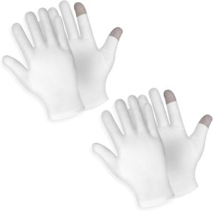 Guantes de Invierno para Trabajo, Tejidos con Algodón Teñido, Forrados, para Hombre y Mujer, de Piel de Oveja, Aislantes para Clima Frío - Product Image 1