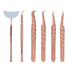 แหนบปลายไฟเบอร์สำหรับต่อขนตาสแตนเลสอเนกประสงค์ - Product Image 5