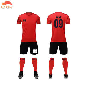 Uniforme de Fútbol para Hombre Más Vendido, Alta Calidad, Nuevo, 100% Poliéster, Personalizable, Cuello en V, Impresión por Transferencia de Calor - Product Image 2