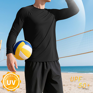 Men’s UV Protection Shirt UPF 50+ Lightweight Breathable Long Sleeve Sun Protection Outdoor Fishing Hiking Shirt - Product Image 2