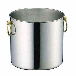 Simple Design Polished Finish Large Size Champagne Wine <b>Bucket</b> For Hotel Bars Pub Chilling Bottle Use <b>Ice</b> <b>Bucket</b> With Handle - Product Image 1