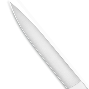 Couteau utilitaire de qualité supérieure en acier inoxydable de 4,5 pouces avec manche à triple rivet blanc, lame tranchante de précision pour aliments, fruits et légumes - Product Image 5