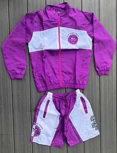 Conjunto Deportivo Corto Personalizado con Capucha, de Poliéster y Algodón, Transpirable, Cortavientos, Ligero, Impermeable y de Alta Calidad - Product Image 1