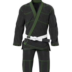 High Quality Customizable Lightweight Breathable Quick Dry 100% Cotton Karate Jiu Jitsu Uniform Front Option for Unisex Adults - Product Image 3