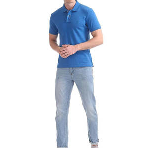 Camisetas Polo Personalizadas al por Mayor para Hombre, 100% Algodón Piqué Transpirable, Camiseta Polo Lisa con Logotipo Bordado Personalizado - Product Image 2