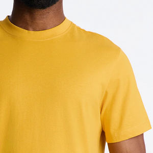 T-shirt pour homme à prix avantageux, respirant, à séchage rapide, style de vie actif, coupe classique, col rond, couleur unie / logo - Product Image 4