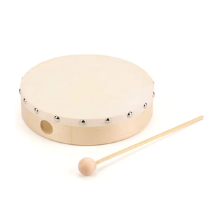 Hand <b>Drum</b> Goatskin head Handmade Irish Bodhran <b>Drum</b> Wooden Frame Customizable Sizes Colors Custom Logo Printing - Product Image 2