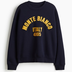 Custom Logo Printed Winter Crew Neck with Front Logo Position Polyester/Cotton Material Stylish Design - Product Image 1