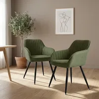 Fauteuil d'appoint moderne en velours capitonné avec pieds en métal doré, chaise de luxe pour salon, chambre, salle à manger, extérieur, hôtel