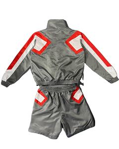 Conjunto corto de verano Estilo único Sublimación Cortavientos personalizado Tejido Hip Hop Liso teñido Primavera Verano Conjuntos transpirables de alta calidad - Product Image 3