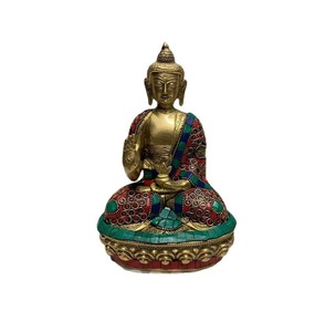 Estatua de Buda de Latón Elegante de Alta Calidad para Decoración Feng Shui o Colocación de Energía Positiva, Disponible en Grandes Cantidades - Product Image 4