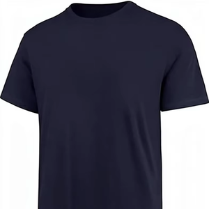 T-shirt de baseball vintage pour homme, 100 % polyester, tricoté, motif lettres, logo principal, marque textuelle, col rond, coupe classique, manches courtes - Product Image 1