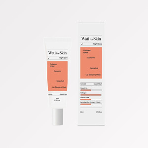 Mascarilla de Noche para Labios Watiforskin, K-Beauty Coreano, con Colágeno, PDRN, Exosomas y Pomelo - Product Image 6