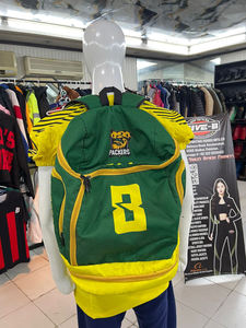 กระเป๋าขายดี กระเป๋าเดินทาง กระเป๋าออกกำลังกายสะท้อนแสง พร้อมโลโก้สั่งทำ  กระเป๋าใส่ขวดน้ำ กระเป๋าสะพายข้าง กระเป๋าคาดลำตัว สำหรับผู้ชาย - Product Image 2