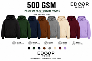 Sudaderas con Capucha Extra Grandes de Alta Calidad, 500 GSM, Algodón Grueso, Personalizadas, Sin Cordón, Unisex, con Logotipo Personalizado, Tallas Grandes para Hombre - Product Image 2