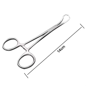 Dental Surgical Tweezers Cloth Towel Clamp Forceps 9/11/14/16cm Pointed <b>Pliers</b> Stainless Steel Instruments Manual Instrument <b>Set</b> - Product Image 1