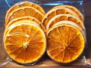 Rodajas de Naranja Deshidratadas en Paquete Grande, Snack de Fruta Natural, Sabor Dulce, 3-5% de Humedad, Almacenamiento en Frío y Seco, 12 Meses de Vida Útil - Product Image 3