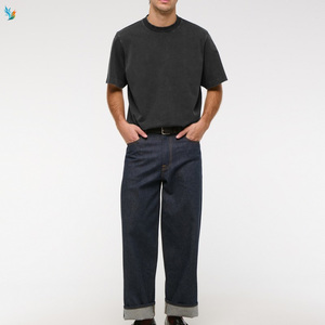 เสื้อยืดคอกลมโอเวอร์ไซส์ผ้าฝ้ายออร์แกนิค 100% แบบสั่งทำพิเศษ หนัก 220 กรัม ลายตัวอักษร สไตล์ลำลอง - Product Image 5