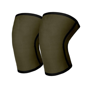 Rodillera de neopreno acanalada de 7mm para hombres y mujeres, soporte de compresión para levantamiento de pesas, powerlifting, gimnasio, correr, dolor articular y deportes. - Product Image 5