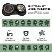 Bol en silicone pour animaux de compagnie, pour chiens et chats, bols d'alimentation pour animaux, bol pour nourriture pour chien avec design anti-déversement et antidérapant