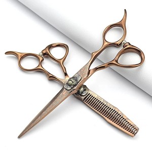 Ciseaux de coiffure professionnels de 6,0 pouces, ciseaux de barbier, outils de coupe de cheveux en acier inoxydable - Product Image 5