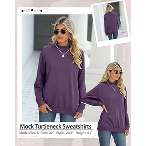 Sudadera de Punto para Mujer OEM de Alta Demanda, Material de Alta Calidad, Colores Personalizados, Secado Rápido, Transpirable, Impermeable, Forrada, Informal - Product Image 4