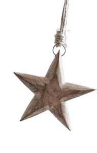 Antique Brass Perforated Metallic <b>Star</b> Christmas <b>Hanging</b> Decoration Elegant Exquisite Xmas Decor - Product Image 6