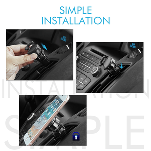 Soporte Ajustable para Teléfono con Rotación de 360 Grados, Soporte para Coche con Montaje en Rejilla de Ventilación y Bloqueo de Interruptor para un Uso Conveniente - Product Image 6