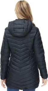 Women's Lightweight Packable Hooded <b>Winter</b> <b>Quilted</b> Puffer Jacket with Detachable Sleeves & Hat Water Resistant Fur Lining - Product Image 4