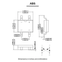 Circuits intégrés ABS10 ABS d'origine, neufs