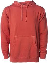 Sweat à capuche teinté 100% coton pour homme, pull décontracté en molleton, chaud pour l'hiver, style streetwear - Product Image 3