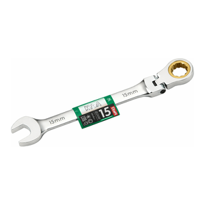 Clé à cliquet à tête flexible 6-32 mm pour travaux de laboratoire et d'entretien - Product Image 2
