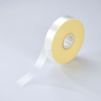 Ruban adhésif simple face transparent en PP personnalisé, adhésif thermofusible, durable, facile à déchirer, résistant à l'eau, écologique, lavable, pour supermarchés et aliments